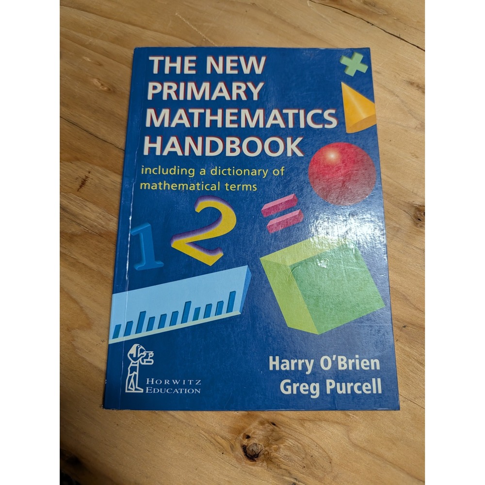 Horwitz Education New Primary Mathematics Handbook Kids OS Blue Good Illustrated